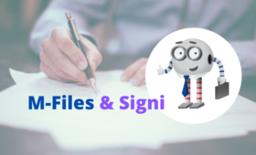 M-Files nyní umožňují elektronický podpis dokumentů