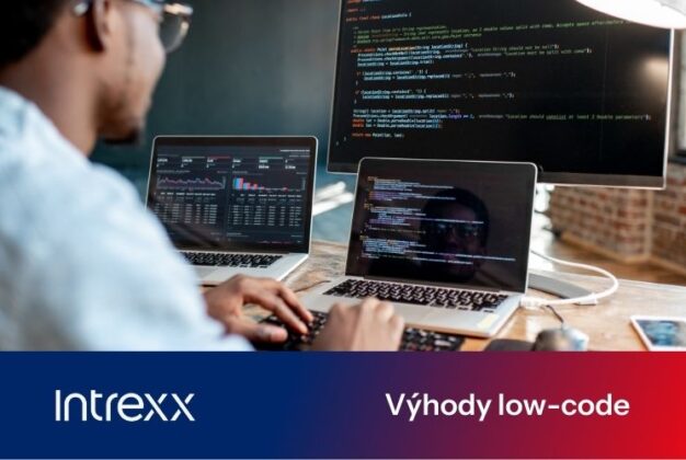 Jaké výhody vám poskytne programování pomocí low-code nástroje Intrexx?