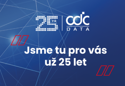 Slavíme 25 let CDC Data