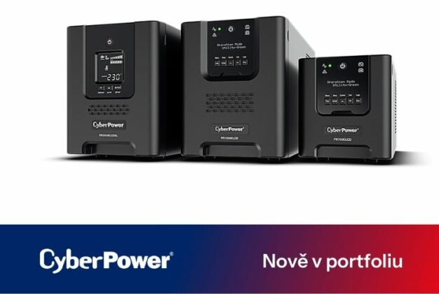 UPS systémy od CyberPower nově v našem portfoliu