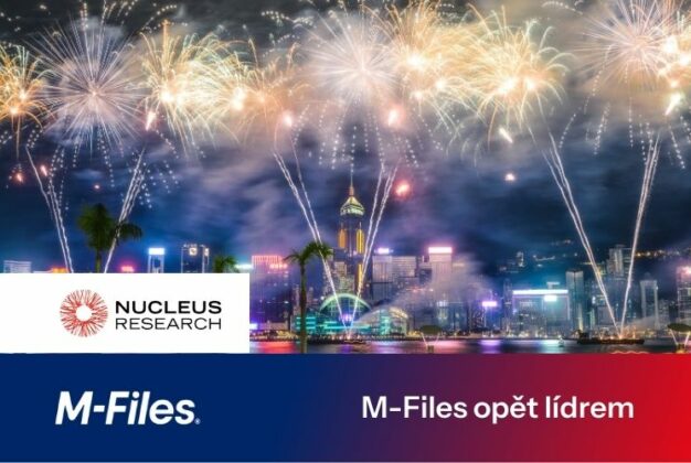 Společnost M-Files opět jmenována lídrem v Nucleus Research Value Matrix