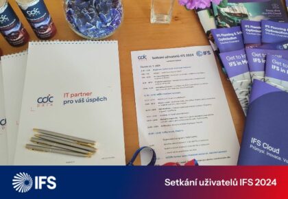 Setkání uživatelů IFS 2024