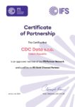 IFS Gold Partner Certificate