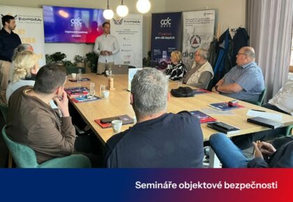 Semináře objektové bezpečnosti pro firmy