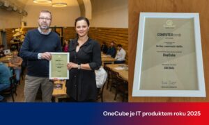 OneCube je IT produktem roku 2025