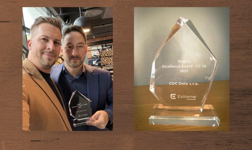 Partner Project Excellence Award od Extreme Networks