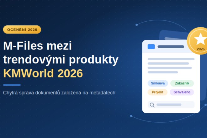 M-Files mezi trendovými produkty KMWorld 2026